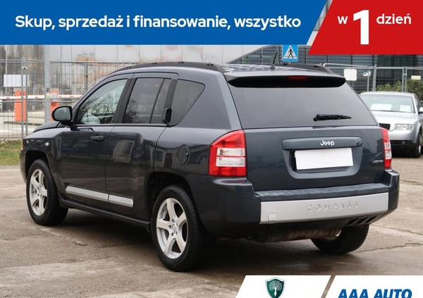 Jeep Compass cena 24000 przebieg: 191043, rok produkcji 2009 z Przecław małe 211